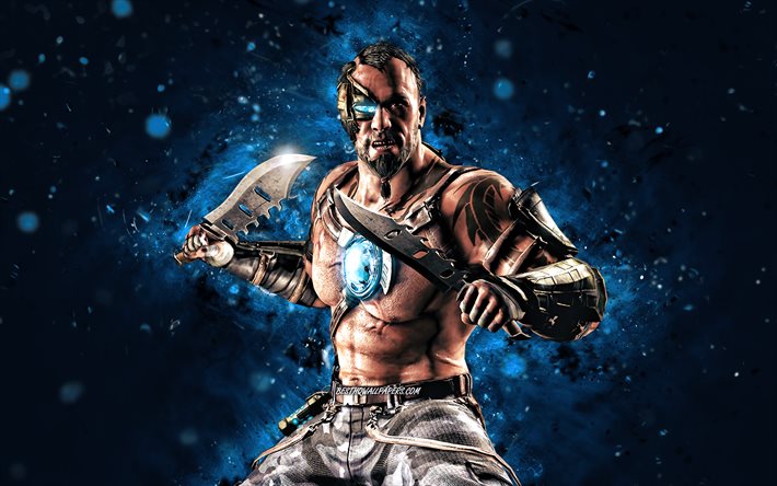 Download Mortal Kombat Kano in Action Wallpaper