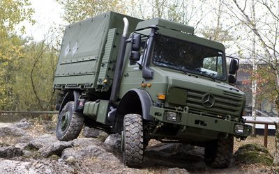 Mercedes u5000, unimog, German military truck, all-terrain vehicle