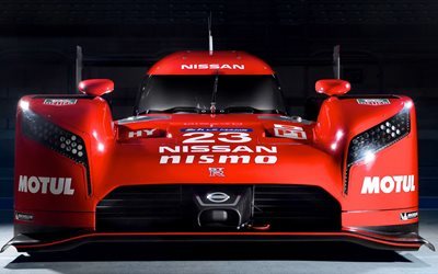 Nissan GT-R LM Nismo, 2017 cars, 4k, racing cars, Nissan