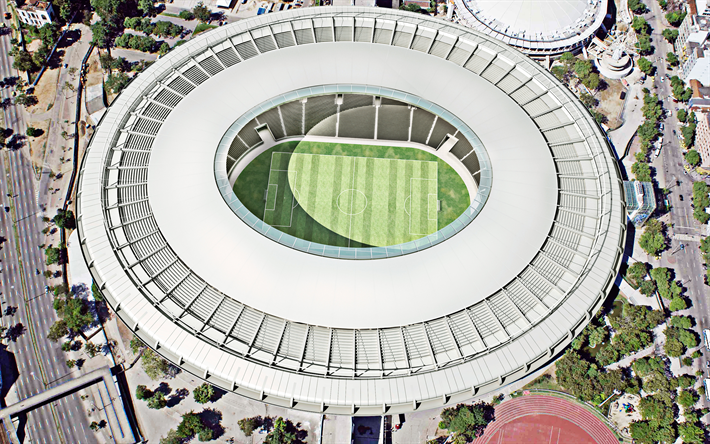 Maracana Estadio Jornalista Mario Filho, Brezilyalı ana Stadyumu, Rio de Janeiro, Brezilya, spor sahaları, Brezilyalı futbol stadyumlar, Rekabet, stadyum: