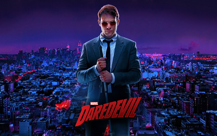 Matt Murdock, Daredevil, 2019 movie, carteles, Charlie Cox