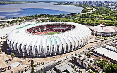 Estadio Beira-Rio, Estadio Jose Pinheiro Borba, Riverside Stadium, Porto Alegre, Brazil, Sport Club Internacional, Brazilian Football Stadium, Internacional Stadium, Beira-Rio