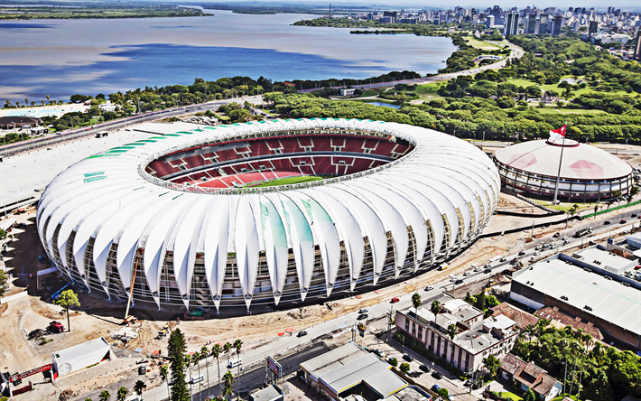 Estadio Beira-Rio, Estadio Jose Pinheiro Kavga, Riverside Stadyumu, Porto Alegre, Brezilya, Spor Kul&#252;b&#252; Uluslararası, Brezilya Futbol Stadyumu, Uluslararası Stadyum, Beira-Rio