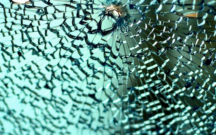 cracked glass wallpaper