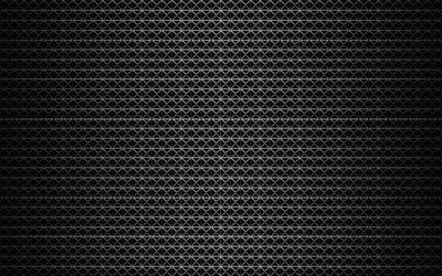 metal grid texture, 4k, macro, black metal, metal textures, metal grid, metal backgrounds, metal grid pattern, metal grid background, grid patterns, black backgrounds