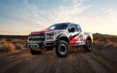 Ford F-150 Raptor, 2016, SUV, pickup truck, tuning Ford