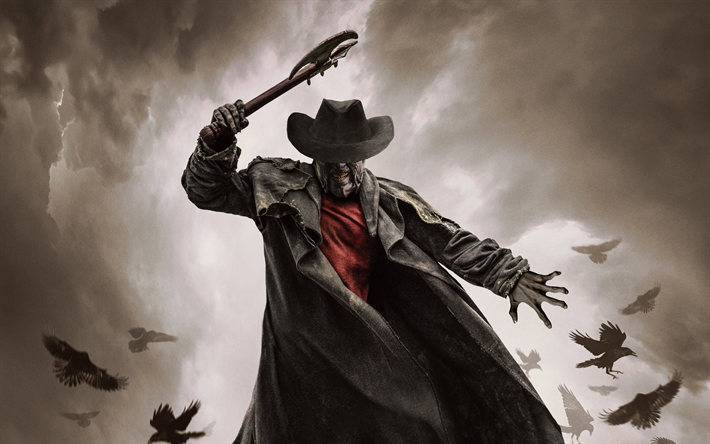 Jeepers Creepers 3, cartaz, 4k, 2017 filme, Thriller, Jeepers Creepers III