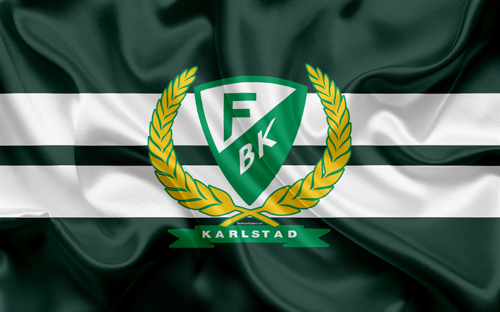 Farjestad BK, Ruotsin hockey club, 4k, tunnus, logo, Swedish Hockey League, SHL, j&#228;&#228;kiekko, Karlstad, Ruotsi