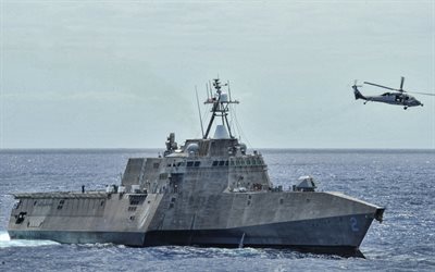 USS Oberoende, LCS-2, littoral combat ship, Sj&#228;lvst&#228;ndighet-klass, Amerikanska krigsfartyget, US Navy, USA, Usa: S Flotta