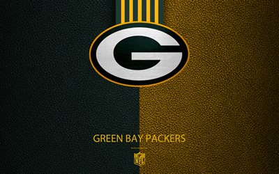 Download wallpapers Green Bay Packers, 4k, American football, logo ...