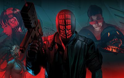 Ruiner, poster, 2017 games, cyborg, shooter