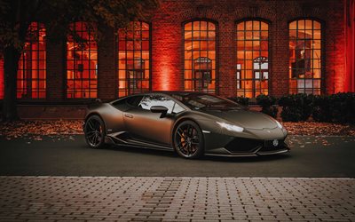 Lamborghini Newport, 4k, LP 610-4, 2017 arabalar, Vorsteiner, ayarlama, Verona Edition, Lamborghini, s&#252;per