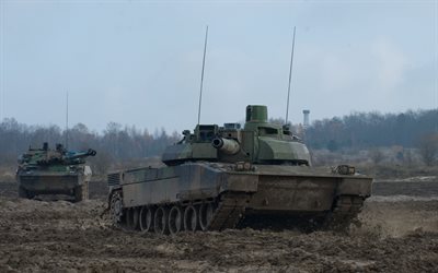 Leclerc, francese serbatoio di battaglia principale, moderni veicoli blindati, carri armati, Francia, AMX-56 Leclerc, AMX-10RC, MBT, Esercito francese