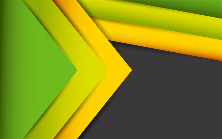 abstract art, green yellow yellow black abstraction, material design, creative art, lines