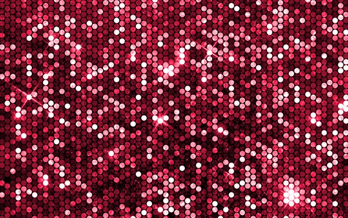 4k, pink mosaic background, abstract art, mosaic patterns, pink circles background, mosaic textures, background with mosaic, circles patterns, pink backgrounds