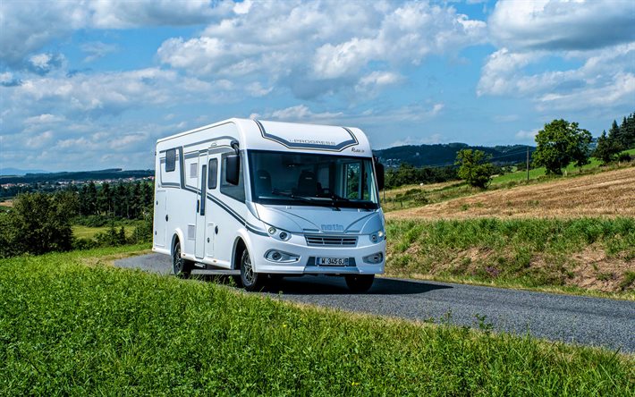 Notin Rubi JF, karavanlar, 2022 otob&#252;sler, yol, kamp&#231;ılar, seyahat konseptleri, tekerlekli ev, Notin