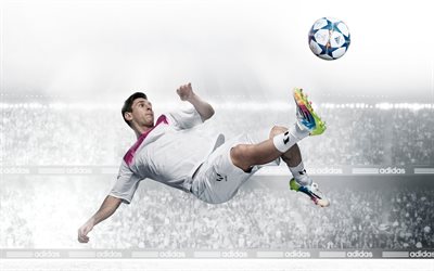 Lionel Messi, Adidas, le football, le photoshoot, joueur de football Argentin