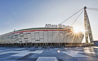 juventus-stadion, allianz stadion, turin, italien, fu&#223;ball-stadion, juventus fc, moderne sport-arenen, italienischen stadien