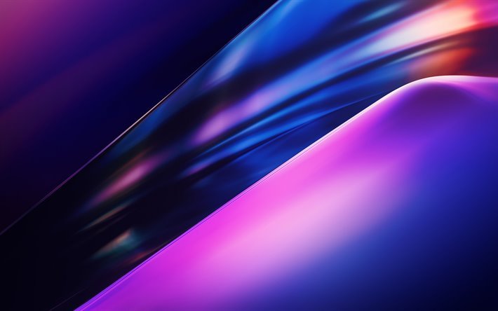 紫色の抽象的背景, 紫色のネオンの背景, ガラスの背景, 紫光