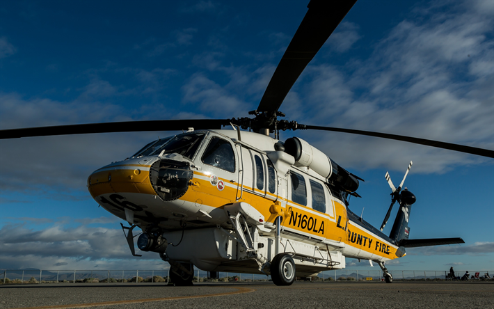 Sikorsky S-70, アメリカ輸送ヘリコプター, 米国, 消防ヘリコプター, Sikorsky航空機