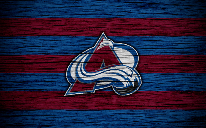 Indir duvar kağıdı Colorado Avalanche, 4k, NHL, hokey ...