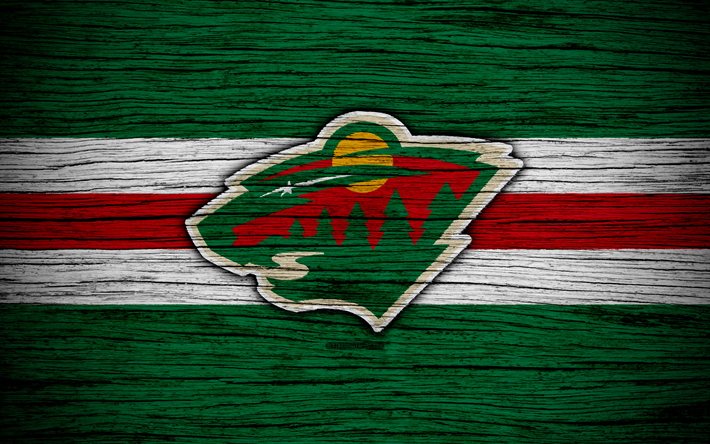 Download wallpapers Minnesota Wild, 4k, NHL, hockey club, Western