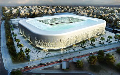 サバアセイラムスタジアム, 3Dプロジェクト, サッカー, サッカースタジアム, Al-アラビSCスタジアム, クウェート市, クウェート, クウェートスタジアム, Al-アラビSC