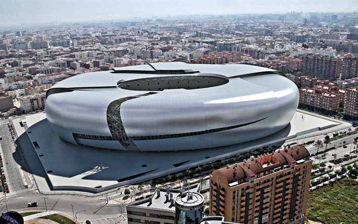 Mestalla-Stadion, Valencia, Spanien, Nya Mestalla, Valencia CF-Stadion, projektet, Ligan, nya arenor, spanska football stadium