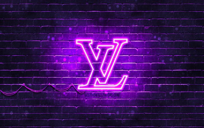  Descargar fondos de pantalla Louis Vuitton violeta logotipo de 4k, violeta brickwall, Louis Vuitton logotipo, marcas, Louis Vuitton neón logotipo de Louis Vuitton libre. Imágenes fondos de descarga gratuita
