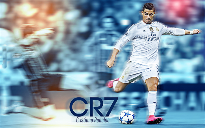 Cristiano Ronaldo, fan art, stelle del calcio, CR7 al Real Madrid, calcio, Ronaldo, La Liga, Cristiano Ronaldo dos Santos Aveiro, ragazzi