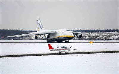 アントノフAn-124世, 4k, ウクライナ輸送機, 貨物の配達, 貨物輸送, 大型航空機, ウクライナ