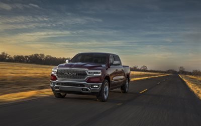 Ram 1500, carretera, 2019 autos, pickups, SUVs, 2019 Ram 1500, camiones