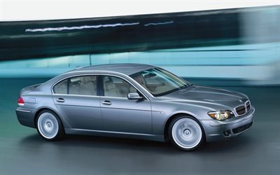 4k, BMW 7-Series, E65, 2007 السيارات, السيارات الفاخرة, 7-Series, بي إم دبليو E65, السيارات الألمانية, BMW