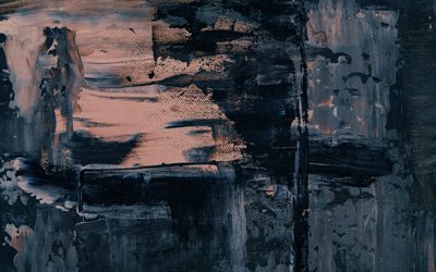 pintura sobre tela, escuro textura grunge, lona, pintura de &#243;leo, grunge de fundo