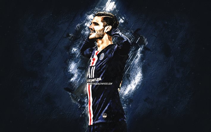 Download Wallpapers Mauro Icardi Psg Argentinean Soccer Player