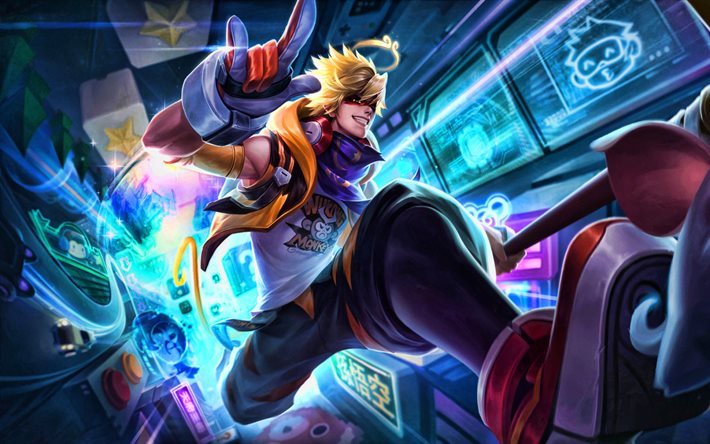 Wukong, MOBA, 2020-pelit, Arena of Valor, kuvitus, Wukong Arena of Valor
