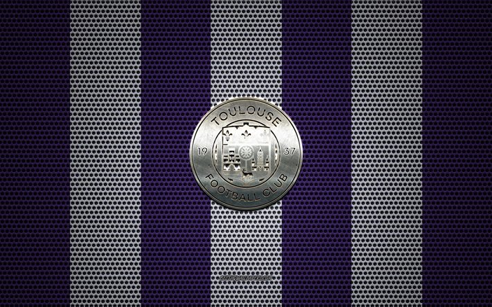 Download wallpapers Toulouse FC logo, French football club ...