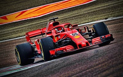 Ferrari SF21, 4k, Carlos Sainz, 2021 F1 cars, Formula 1, Ferrari SF21 on track, Scuderia Ferrari, new SF21, F1, Ferrari 2021, F1 cars, Ferrari