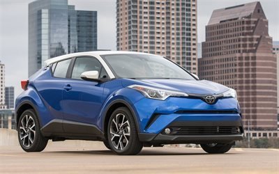 Toyota CH-R, 2018 carros, US-spec, crossovers, Toyota