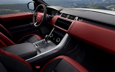 Land Rover Range Rover Sport, 2020, interior, vista de dentro, HST, SUV de luxo, Carros brit&#226;nicos, Land Rover