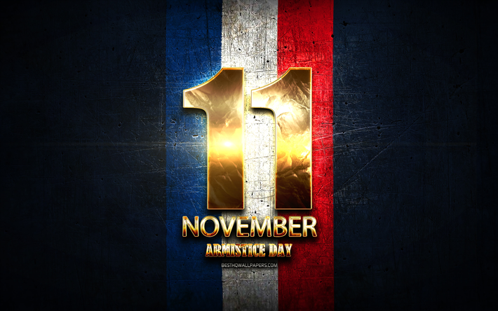 armistice day, november 11, goldene zeichen, franz&#246;sischer staatsangeh&#246;riger urlaub, frankreich, europa