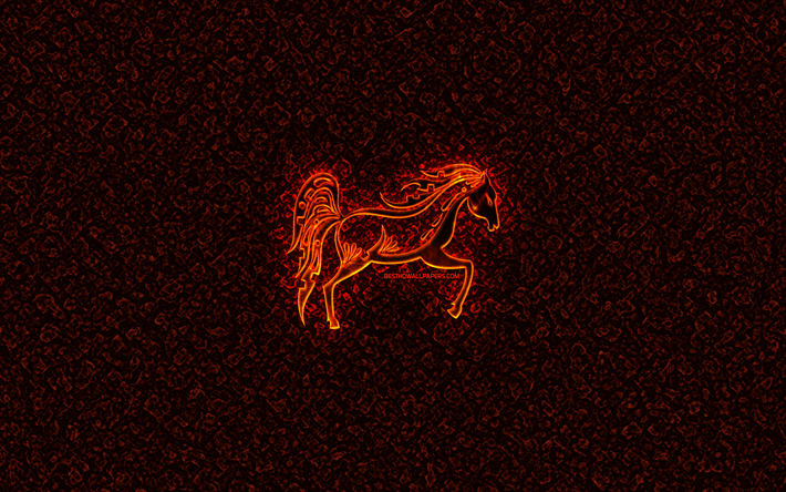 馬十二支, 十二支, 燃焼の看板, 中国のカレンダー, &quot;干支の馬, ご興味のある方は是非標識, 創造, 馬