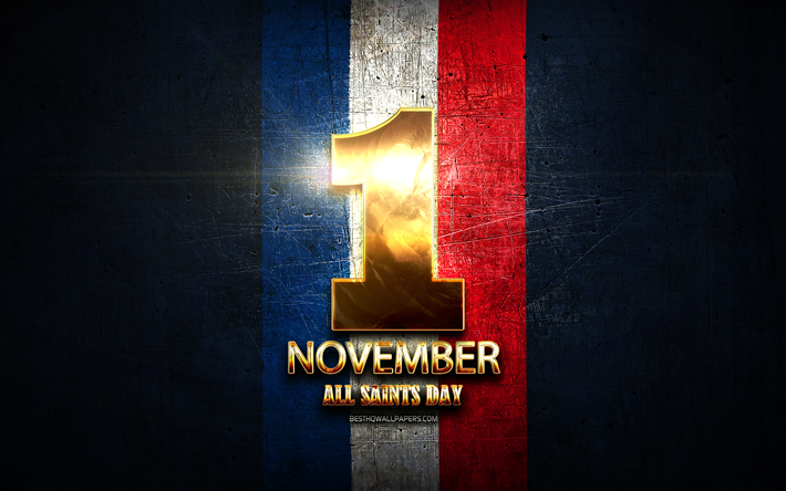 Giorno di tutti i Santi, 1 novembre, golden segni, francese, festivit&#224;, Francia, Europa