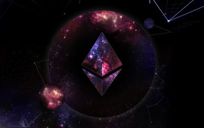 Ethereum, art, logo, blockchain, creative art, rahoitus