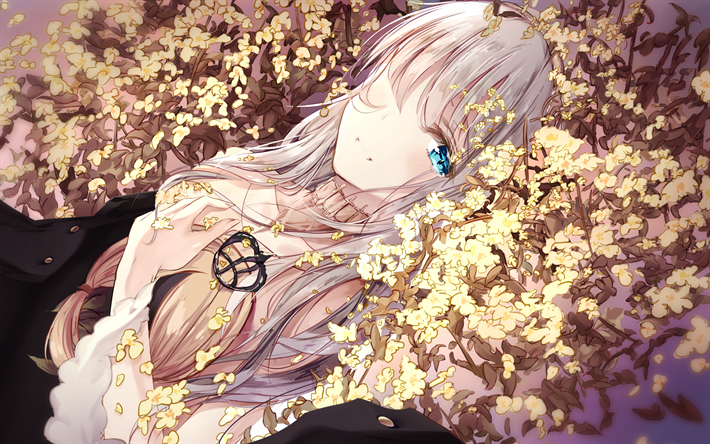 Anastasia, blommor, &#214;de Grand F&#246;r, manga, TYPE-MOON
