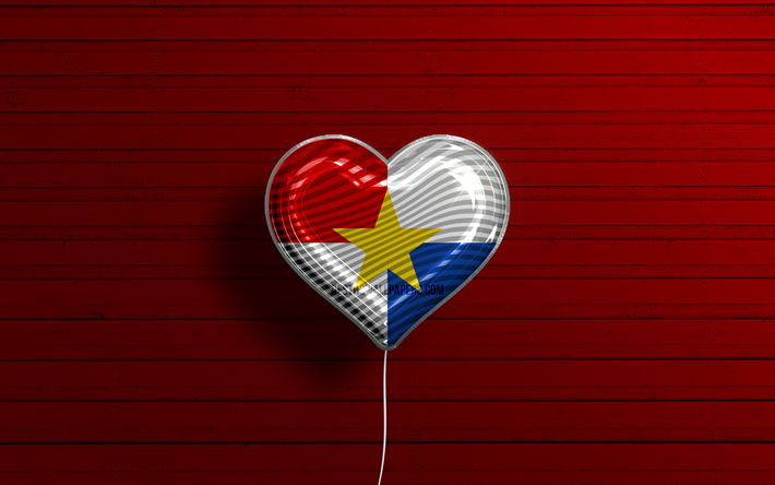 ich liebe monteria, 4k, realistische ballons, roter holzhintergrund, tag von monteria, kolumbianische st&#228;dte, flagge von monteria, kolumbien, ballon mit flagge, st&#228;dte von kolumbien, monteria-flagge, monteria