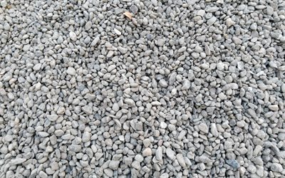 4k, gr&#229; stenar konsistens, close-up, gr&#229; sten struktur, pebbles bakgrund, makro, pebbles texturer, sten bakgrund, pebbles, gr&#229; bakgrund