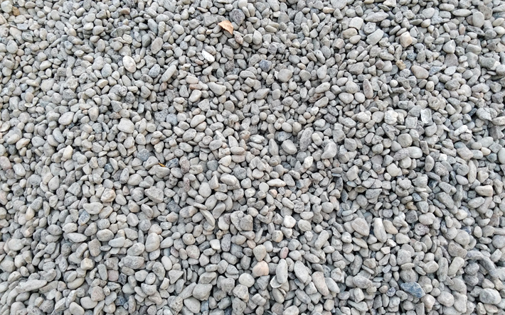 4k, gray pebbles texture, close-up, gray stone texture, pebbles backgrounds, macro, pebbles textures, stone backgrounds, pebbles, gray backgrounds