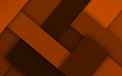 turuncu &#231;izgiler, 4k, malzeme tasarım, yaratıcı, geometrik şekiller, lolipop, &#231;izgiler, turuncu Materyal Tasarımı, şeritler, geometri, turuncu arka planlar