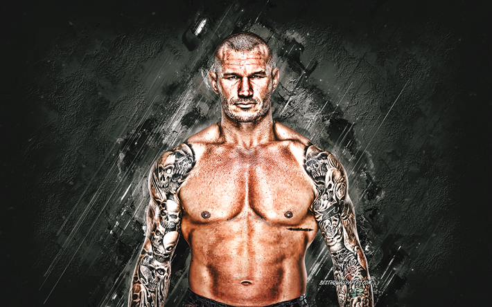 Randy Orton, Amerikkalainen showpainija, WWE, muotokuva, creative art, paini, USA, World Wrestling Entertainment